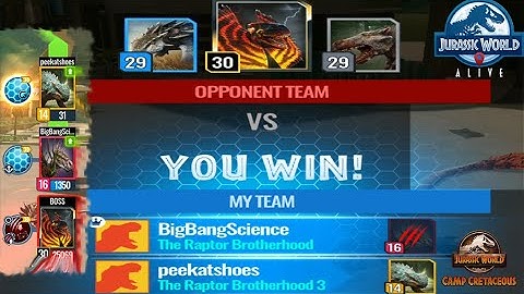 Double Carry Refrenantem Strategy! Bumpy & Baja! ( Jurassic World Alive 2.7 )