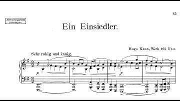 A Hermit by Kaun, Op.104/3
