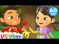 Apples and Bananas Song! @Lellobee City Farm - Cartoons & Kids Songs | Sing Along With Me!