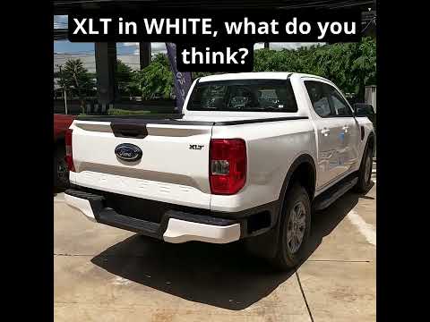 2023 Ford Ranger XLT | XLT in WHITE, What do you think? #shorts - YouTube