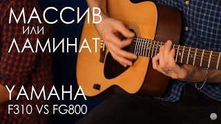 :       | YAMAHA F310 VS FG800