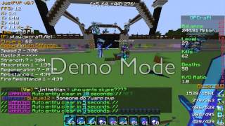 Hackers on OpCraft and a bit of pvp