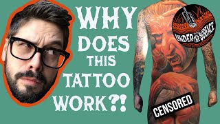 Why does this tattoo work?! Ep3 Adrian Lee back piece!