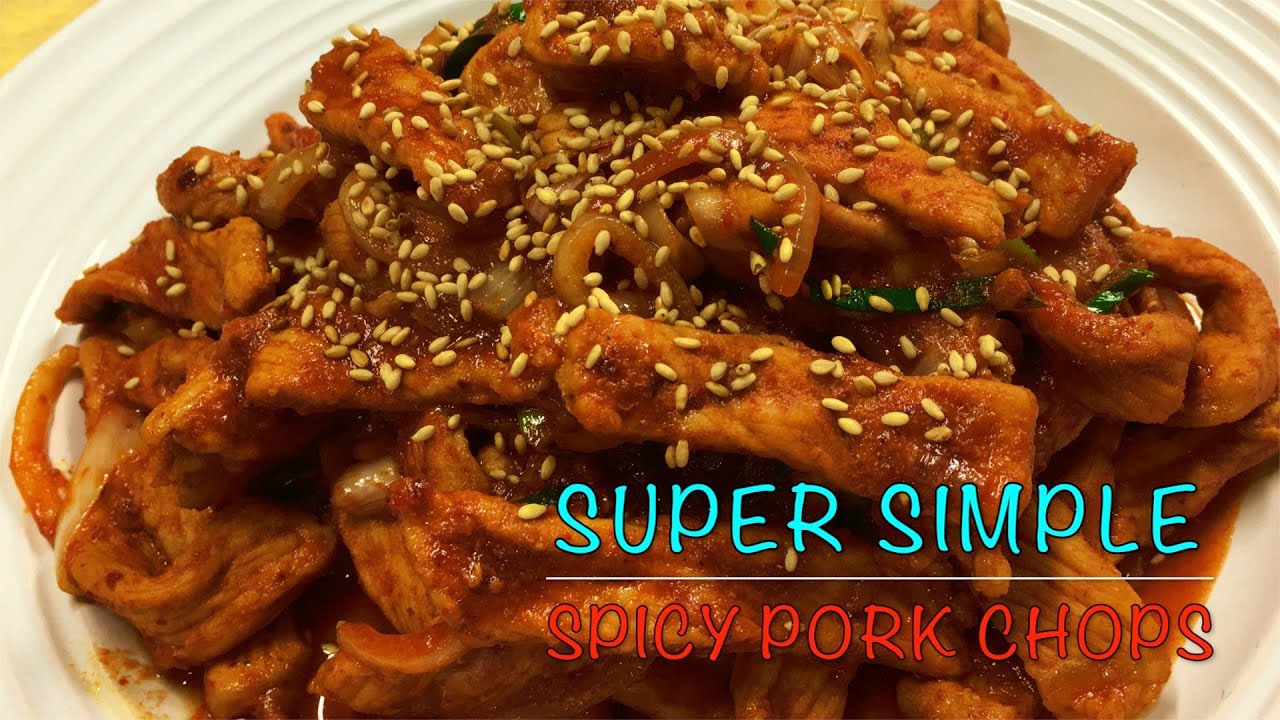 Spicy Pork Chops - YouTube