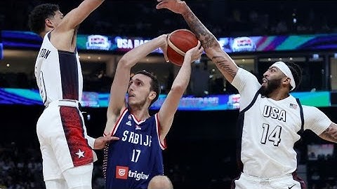 USA vs SERBIA | USAB SHOWCASE | FULL GAME HIGHLIGHTS | July 17, 2024