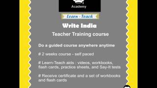 Become a Phonics & Handwriting Associate-Franchisee @ Rs 6999 ONLY