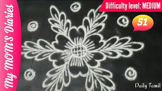 Easy and simple innovative rangoli designs // crea