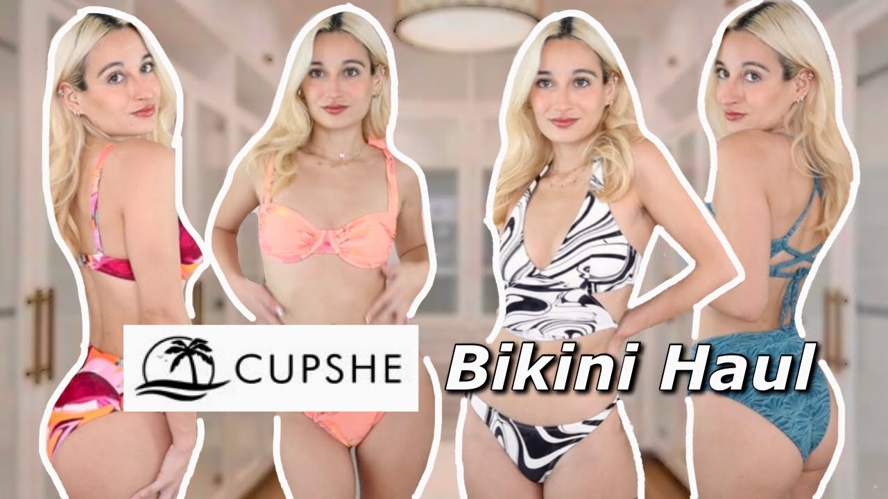 Ready For Cupshe Bikini Haul Sex Videos - Cupshe Bikini Try on Haul I Swimwear Haul 2023 Try On - YouTube