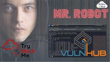 حل ماشين#mrrobot  من موقع Try Hack Me #tryhackme #boot2root #rootme