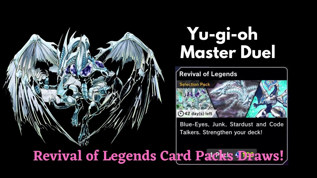 Yu-gi-oh | Master Duel | Revival of Legends Card Packs Draws