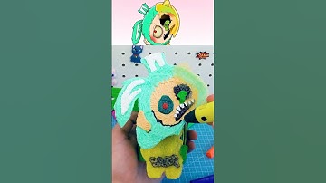 I made a Labubu Squid Game 3 Phase 4 Sprunki OC with 3d pen #incrediboxsprunki