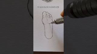 How to draw foot