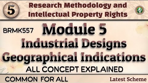 Module 5 Research Methodology RM & IPR All Concept Explained 5th Sem  Common for all CSE,ECE,ME VTU