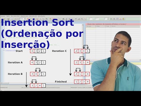 Lógica de Programação - Insertion Sort (Ordenação por Inserção