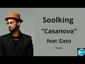 Soolking - Casanova - feat Gazo (paroles/lyrics)