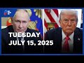 TRUMP THREATENS 100% TARIFFS ON RUSSIA, INFLATION JUMPS, POWELL UNDER FIRE | DAILY TRADING TIPS