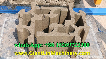 teach and show you how to operate QT4-18 automatic hydraulic block machine