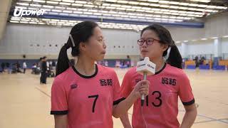 20180225 UPOWER 學界手球精英賽 女子組四強 翁祐 vs 協恩