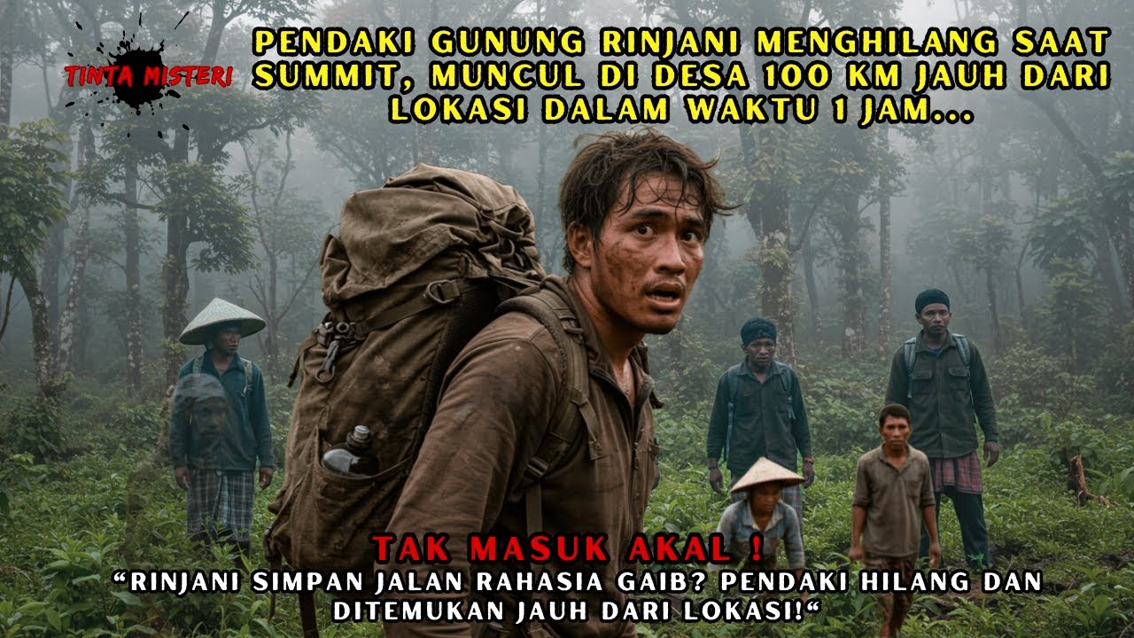 PENDAKI GN. RINJANI MENGHILANG SAAT SUMMIT, MUNCUL DI DESA 100 KM JAUH DARI LOKASI DALAM WAKTU 1 JAM