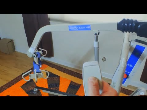 Invacare Reliant 450 Transfer Lift - How to Assemble Step by Step