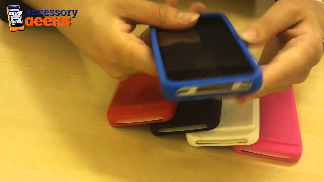 The Hype Apple iPhone 4 Silicone Case with ID Holder