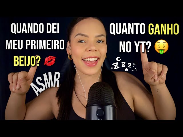 (Sem anúncio) ASMR ESPECIAL 10K! RESPONDENDO AS SUAS PERGUNTAS ATÉ VOCÊ DORMIR!! 