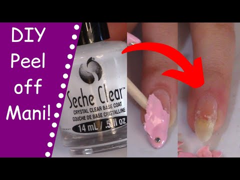 DIY Peel off Base Coat for Nails | Money Saving Hack!! $$ | The Polish Queen