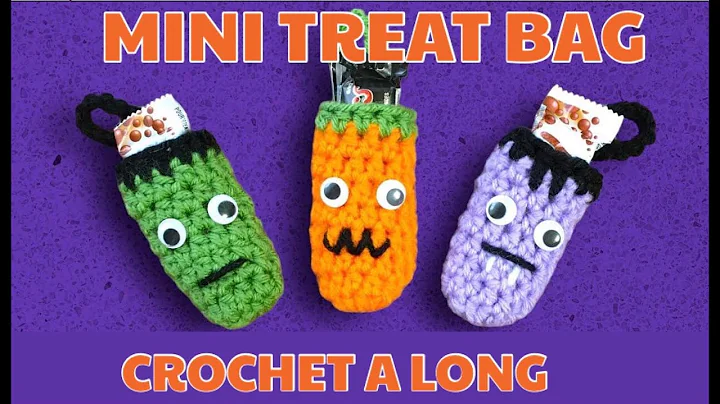 Spooky Crochet Halloween Treat Bags