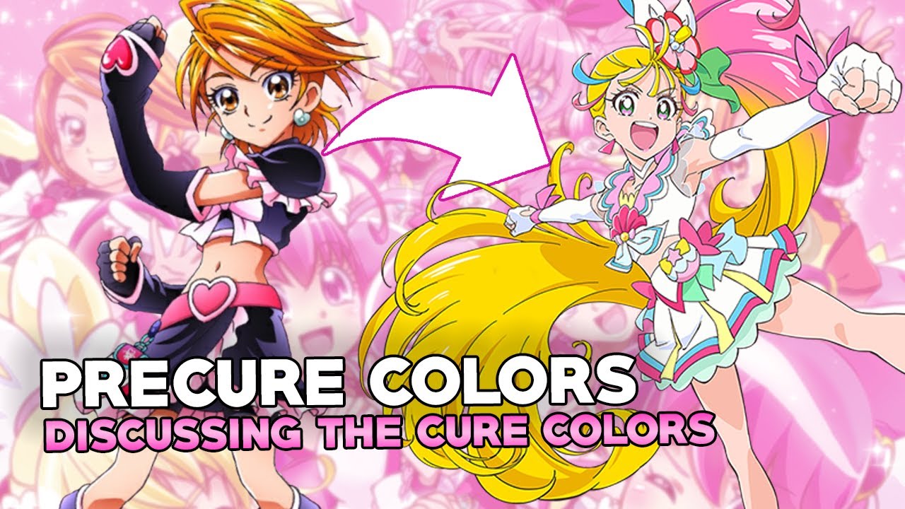 Every. Single. Precure. By color. More info in the comments. : r/precure