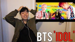 REACTING TO BTS 'IDOL' MV