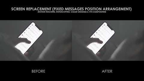 Smart Phone Screen Replacement 16 - (VFX Breakdown - Before/After) - Adobe After Effects & Mocha Pro