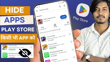 How To Hide Any Apps in Play Store | Play Store Me App Hide Kaise Kare | Hide Apps In Play Store | 