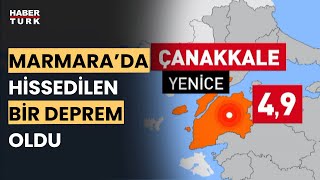 Çanakkalede 4,9 Büyüklüğünde Deprem. Son Durum Ne? Çanakkale Belediye Başkanı Ülgür Gökhan Aktardı