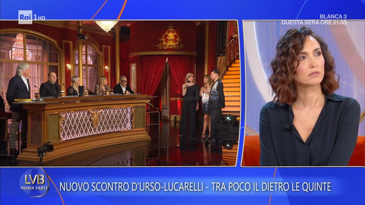 La lite tra Lucarelli e D'Urso a 