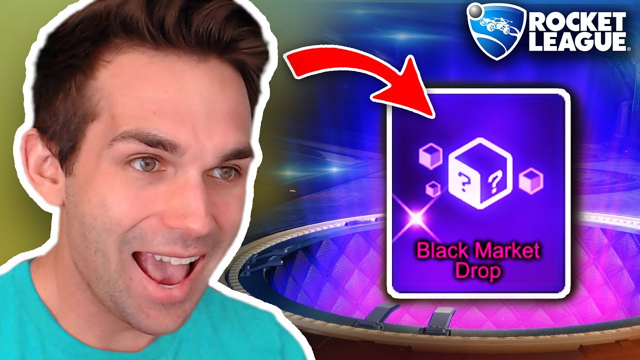 LUCKY "BLACK MARKET" CRATE OPENING AGAIN! (Rocket League Golden Lantern Opening)