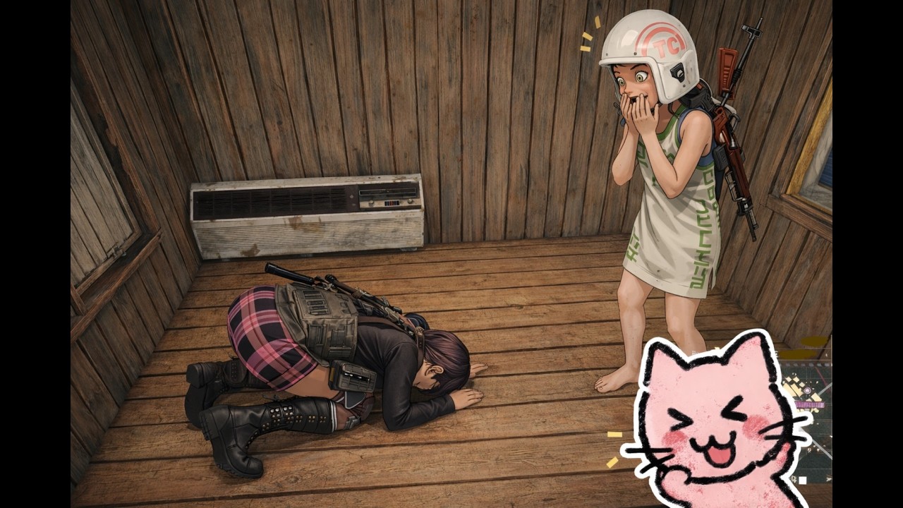 배그하다가 유명 유튜버를 만났습니다,,(feat.캐리플리즈)(재업)