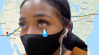 I took a 70HR greyhound bus from NEWYORK to LOS ANGELES...alone