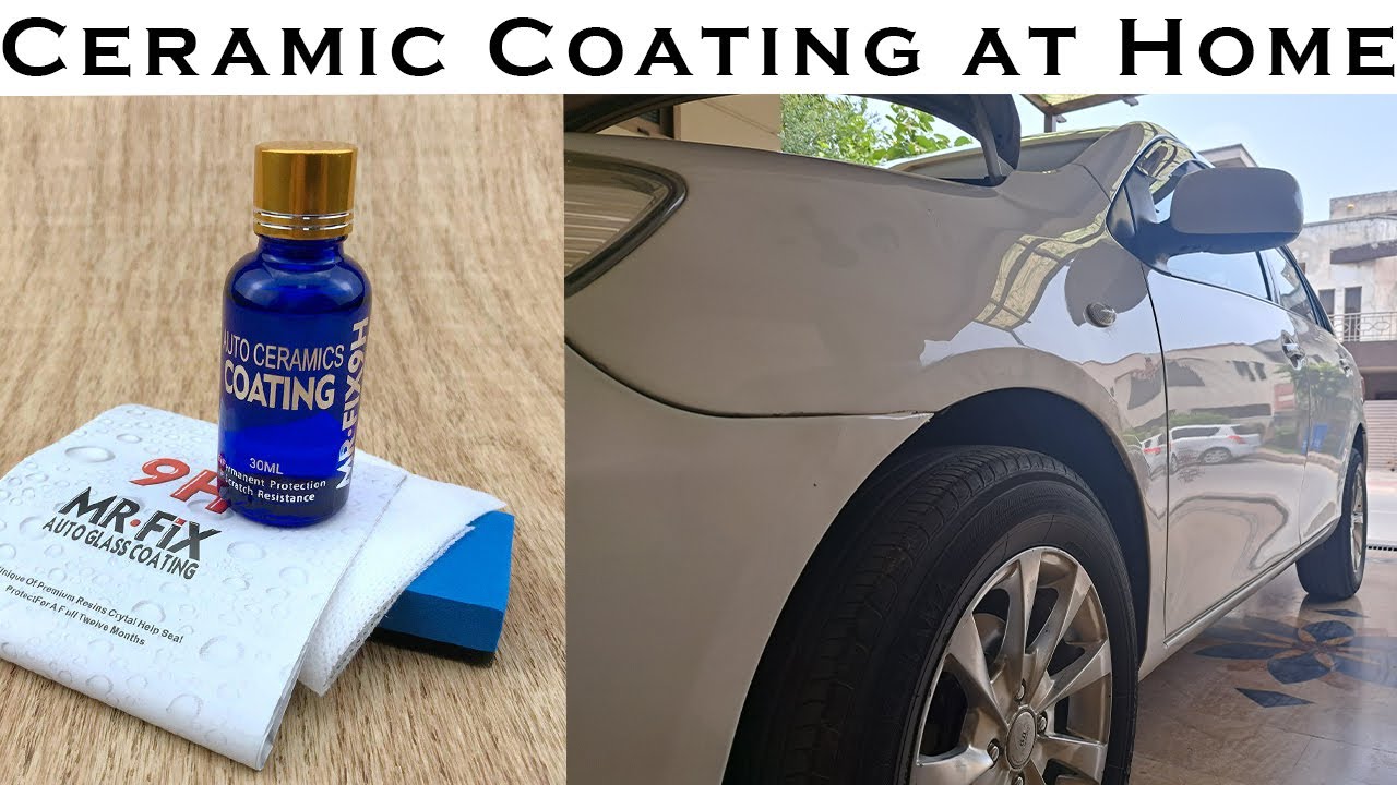 How to do Car Ceramic Coating at Home in 1200 Rupees Cheap Ceramic