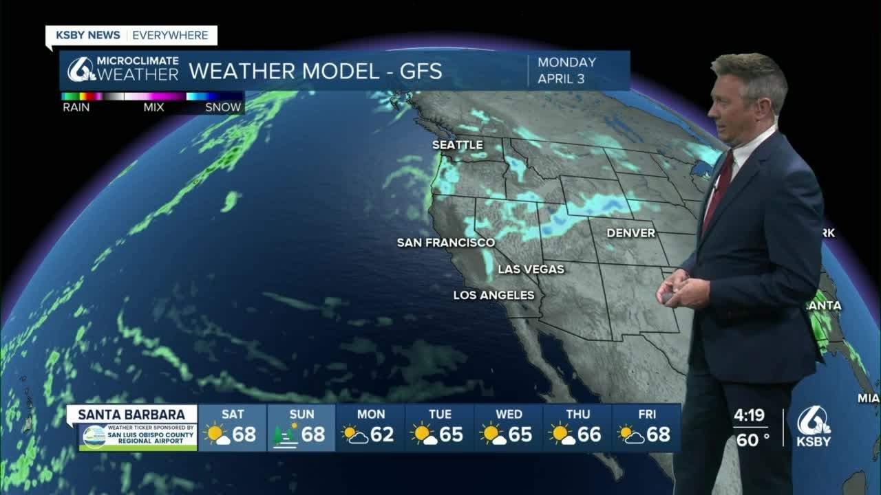 A dry weekend on the way before cooler temps early next week - YouTube