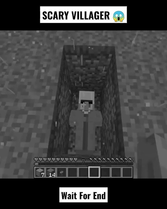 Story of HORROR Villager in Minecraft 😱 | #shorts #minecraft #scary