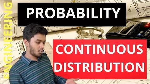 CONTINUOUS PROBABILITY DISTRIBUTION//ENGINEERING MATHEMATICS-4//PROBLEM SOLVED// MATHSPEDIA