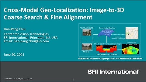 Cross-Modal Visual Geo-Localization