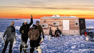 LUXURY ICE FISHING: 3 Days on the Lake!