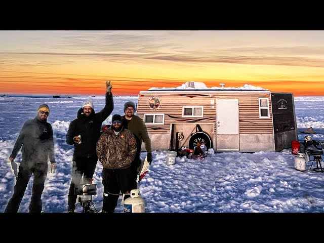 LUXURY ICE FISHING: 3 Days on the Lake! 