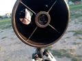 telescopio 127 mm, como calibrar y mirar la luna al atardecer