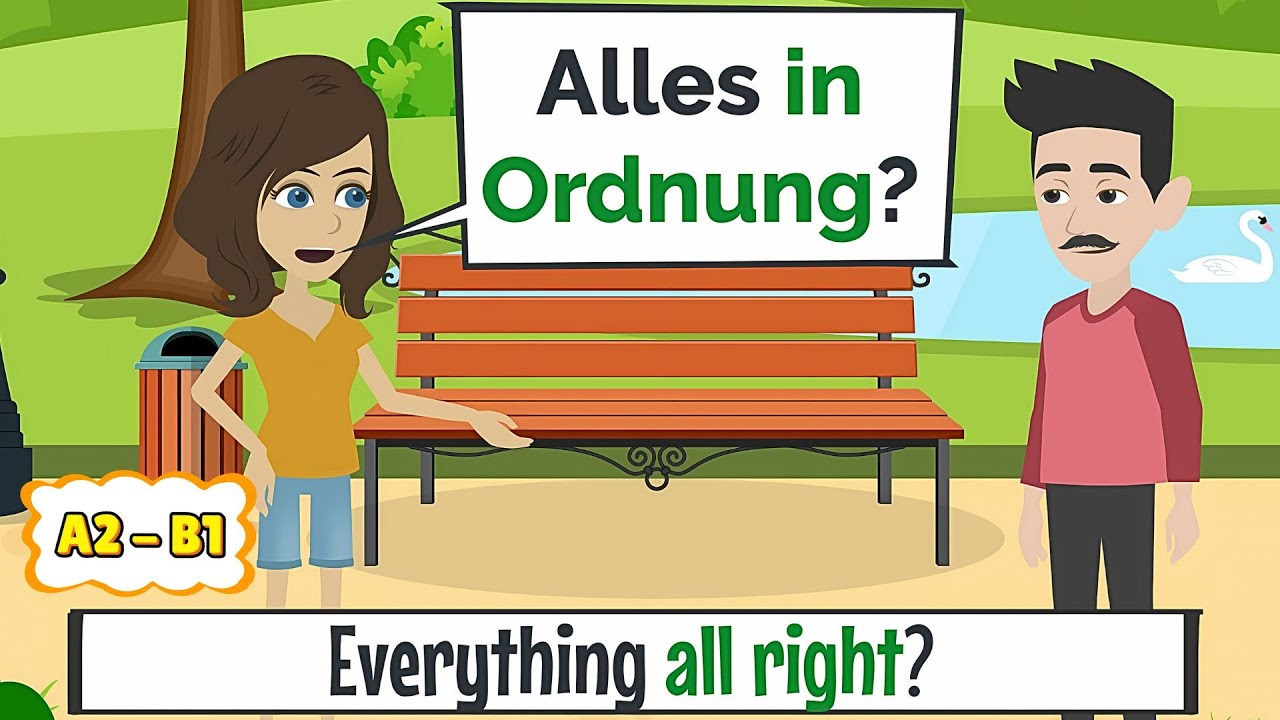 Slow german A2 - B1 | German Dialogues A2 - B1 | Deutsch lernen mit ...
