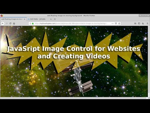Javascript Animation Creating Image Control for Websites and Videos
