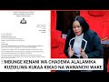 MBUNGE WA CHADEMA AIDA KHENANI ALALAMIKA KUZUILIWA KUONANA NA WANANCHI KISA NO REFORMS NO ELECTION MBUNGE WA CHADEMA AIDA KHENANI ALALAMIKA KUZUILIWA KUONANA NA WANANCHI KISA NO REFORMS NO ELECTION