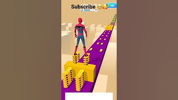 Spiderman Skater Stacker gameplay walkthrough | android,iOS mobile | all Level | #shorts games