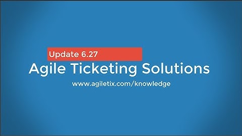 Agile Software Update 6.27